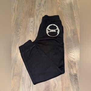 Burberry Black Men’s Sweatpants with Logo